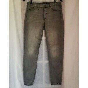 Banana Republic Women's Size 29 Jeans Premium Distressed Skinny Fit Gray